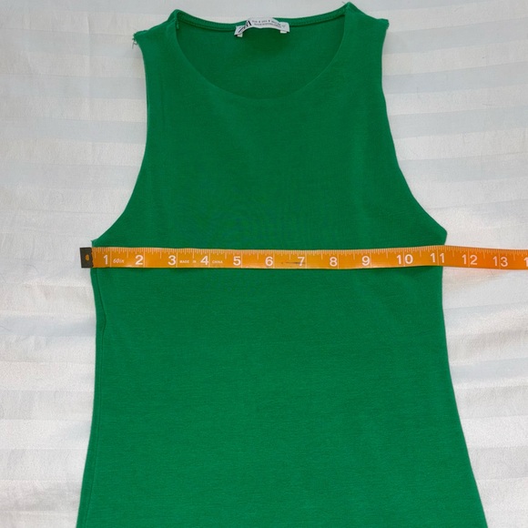 Zara Green Bodycon Dress - Picture 5 of 6